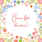 Fleurs colorées pour une maman épanouie